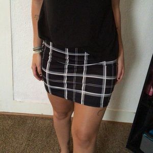 Plaid skirt